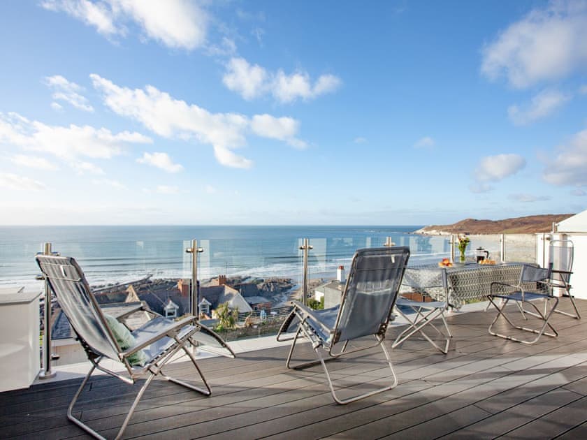 Magnificent view from the terrace | Seasalt, Woolacombe