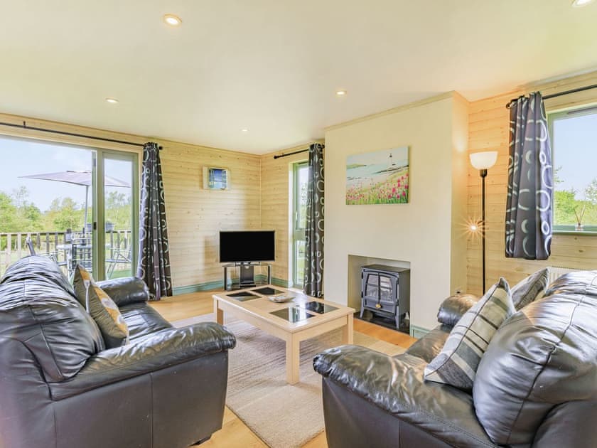 Living area | Bluebell Lodge - Higher Shorston Lakes and Lodges, Holsworthy, near Bude