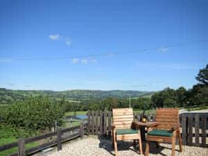 Breathtaking views over the Camathenshire countryside | Dairy Cottage - Carmarthen Cottages, Cwmdu, Near Llandeilo