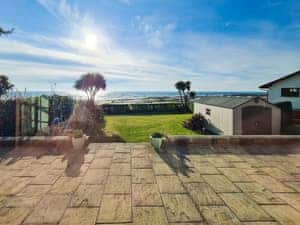 Outdoor area | Southcroft Lodge, Whiting Bay