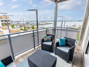 Balcony | Harbourside Retreat, Poole