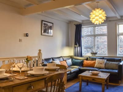 Open plan living space | Herring Cottage, Whitby