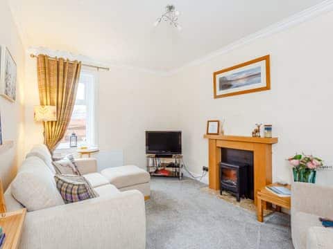 Living room | The Spey Apartment, Grantown-on-Spey