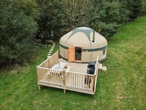 Exterior | Lake View Yurts, Warminster