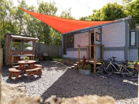 Exterior | Y Caban - Tregoes Pods and Domes, Fishguard