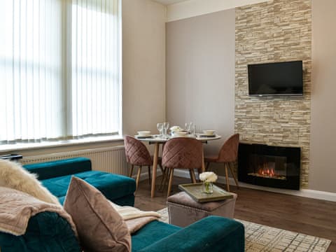 Living area | Queens Park Apartment, Bournemouth