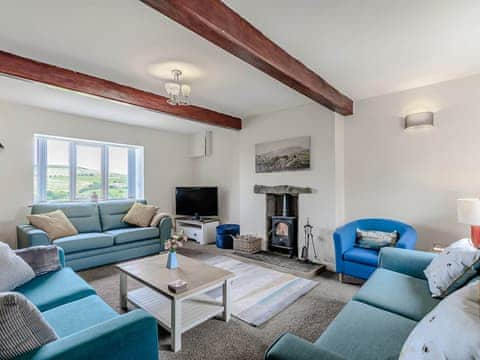 Living room | Middle Bank Top Farm - Middle Bank Top Farm Cottages, Lumb