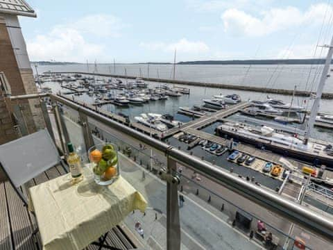 Balcony | Perfect Harbour Views, Poole