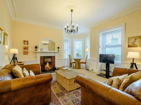 Living room/dining room | Meadow House Apartment, Moffat