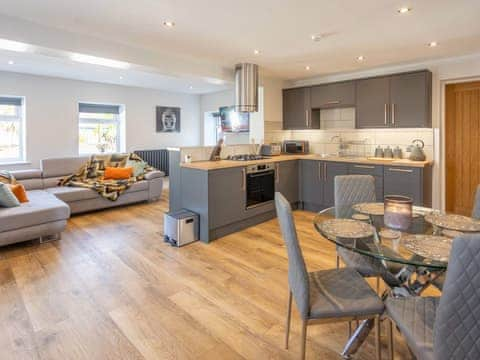 Open plan living space | The Spencer Suite - Spring Willows Boutique Holiday Park, Staxton, Near Scarborough