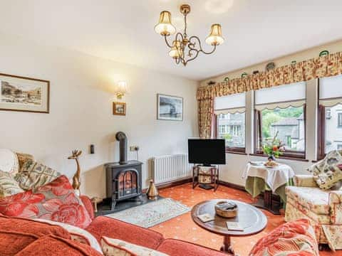 Living area | Yewdale Crags Apartment, Coniston