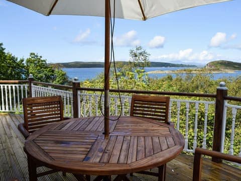 Decking | Teasel Lodge - Lunga Estate Lodges, Craobh Haven