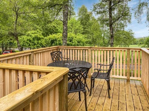 Decking | Heather Lodge 1 - Kiltarlity Lodges, Beauly