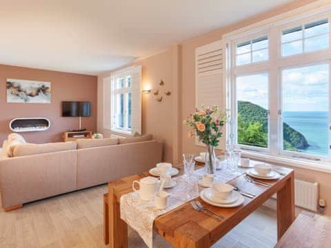 Living room/dining room | Haven Heights, Woody Bay, Exmoor
