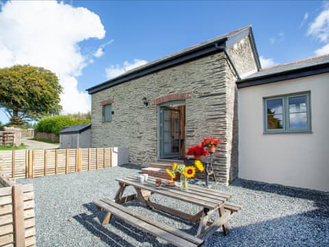 Sitting-out-area | The Tractor Barn - North Thorne, Bratton Fleming, near Combe Martin