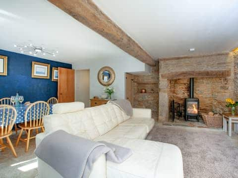 Living room/dining room | The Barn House, Ugborough