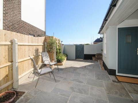 Outdoor area | Lobster Cottage, Poole