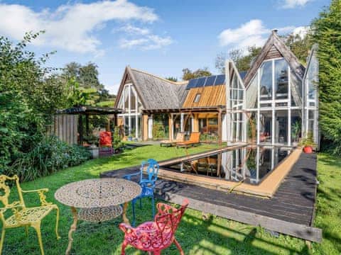 Garden | Pistyll Bach - Eco Retreats, Capel Isaac