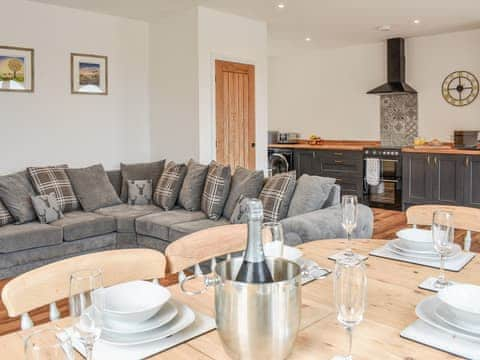 Open plan living space | Archers Barn, Greta Bridge