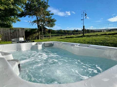 Hot tub | Mark Close Milking Parlour, Alston