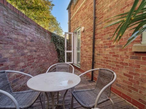 Outdoor area | Minsters Reach Apartment One - York Boutique Lets, York