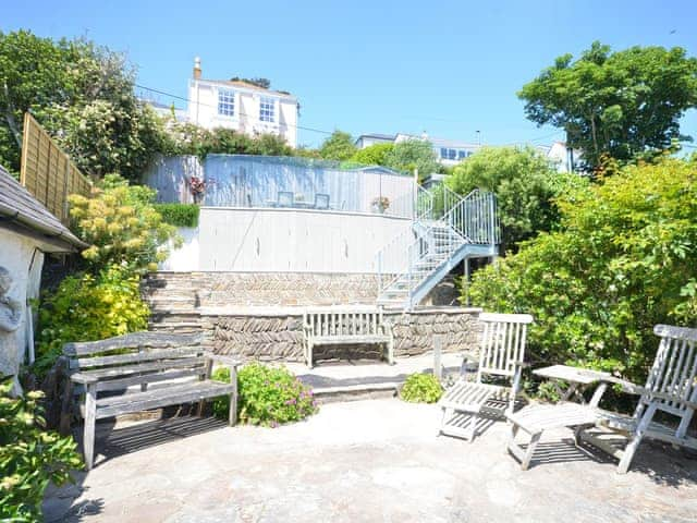 Patio | Fountain House, St Mawes