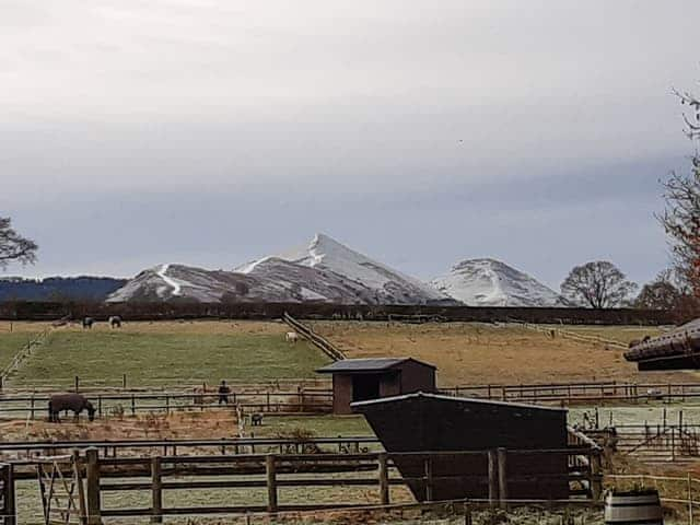 Snow on Stretton Hills | Home Farm House, Dorrington, near Church Stretton