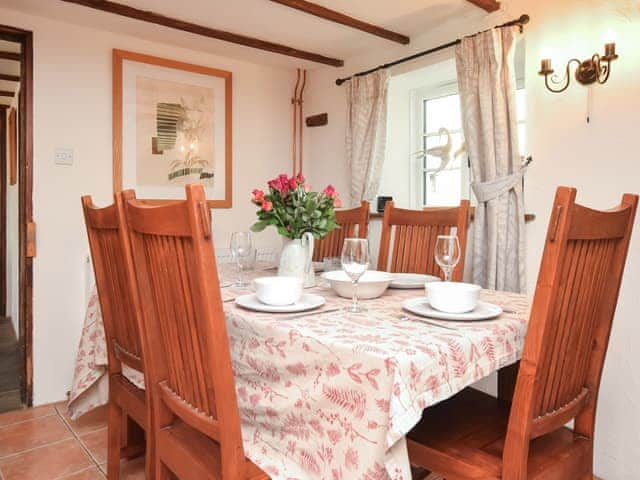 Dining Area | The Cottage - Lower Whitsleigh Farm, Roborough, near Winkleigh