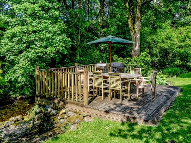 Outdoor area | Low Jock Scar Country Estate, Kendal