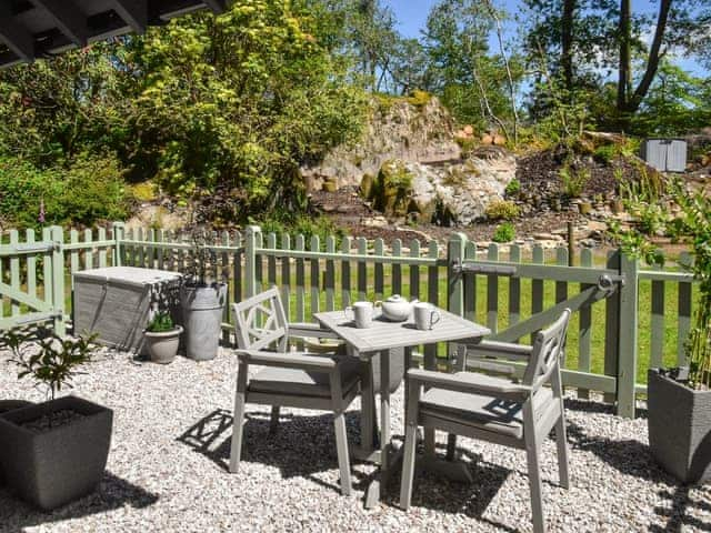 Outdoor area | Holly Hideaway, Windermere and Troutbeck Bridge