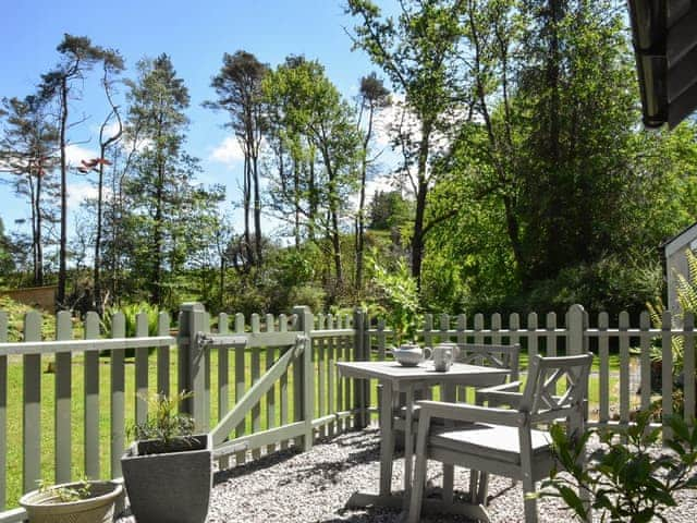 Outdoor area | Holly Hideaway, Windermere and Troutbeck Bridge