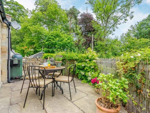 Outdoor area | Benchmark Cottage, Glaisdale