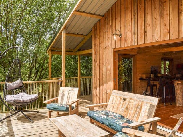 Decking | The Cabin - Lower Whitsleigh Farm, Roborough, near Winkleigh