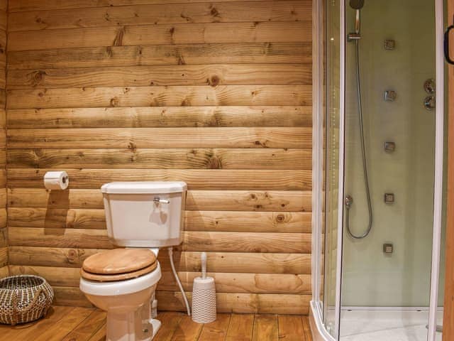 Shower room | The Cabin - Lower Whitsleigh Farm, Roborough, near Winkleigh