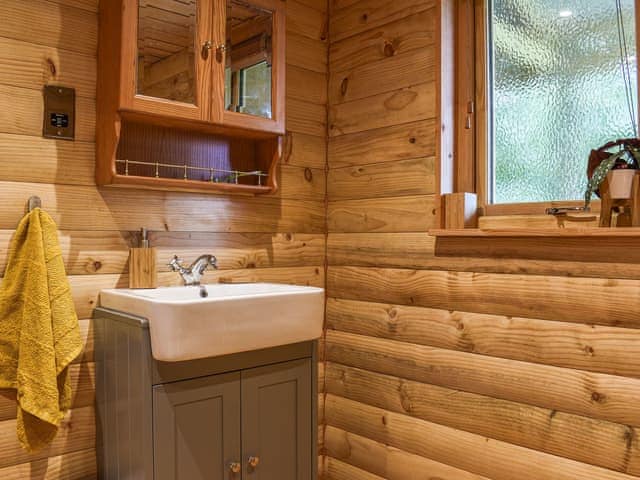 Shower room | The Cabin - Lower Whitsleigh Farm, Roborough, near Winkleigh