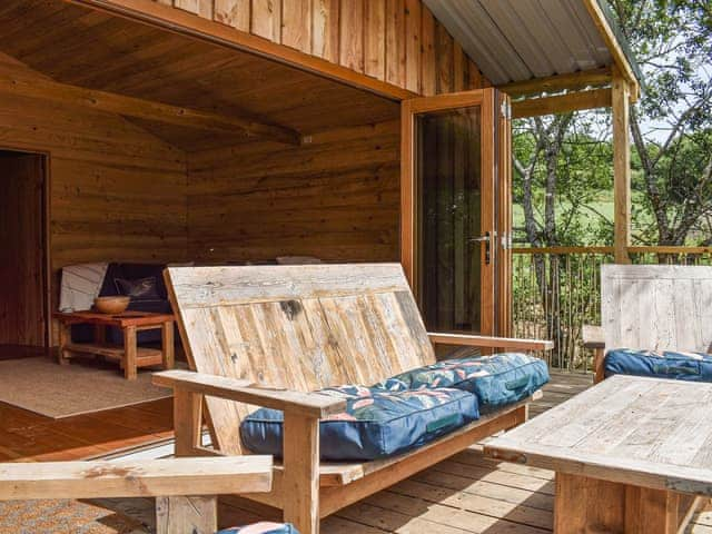 Decking | The Cabin - Lower Whitsleigh Farm, Roborough, near Winkleigh