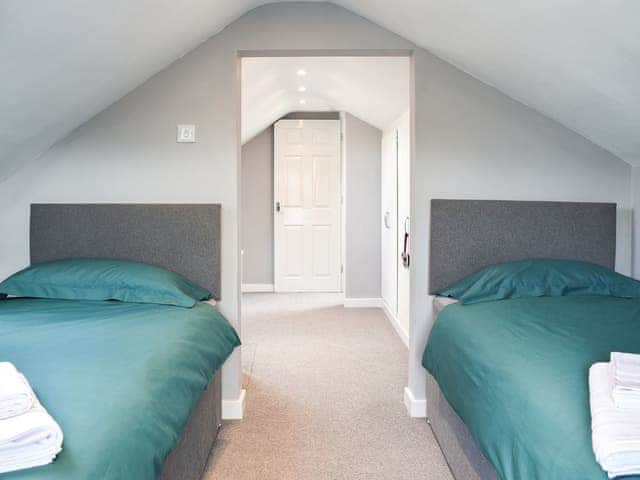 Twin bedroom | Rosedean, Ireby, near Wigton