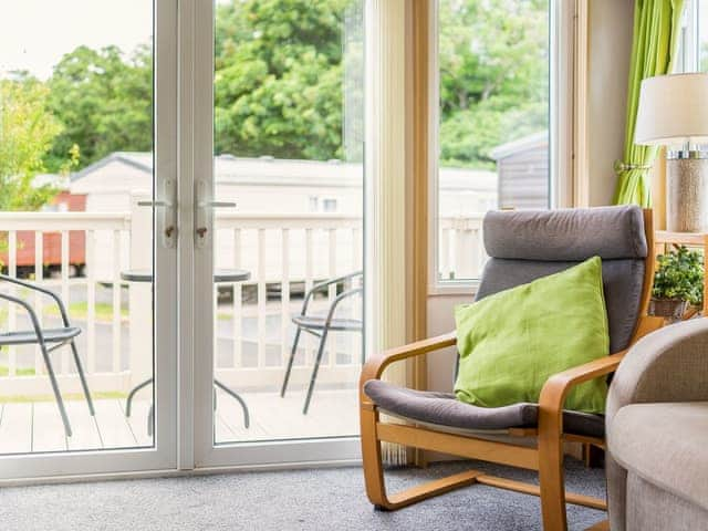 Living area | Apple Tree Lodge, Felton