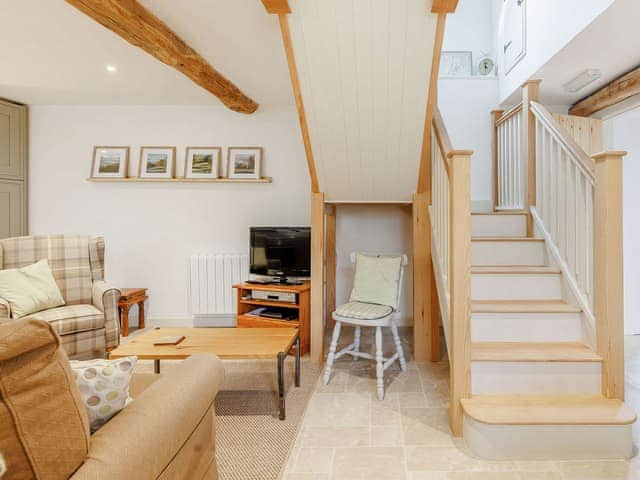 Open plan living space | The Old Milking Parlour, Asterton