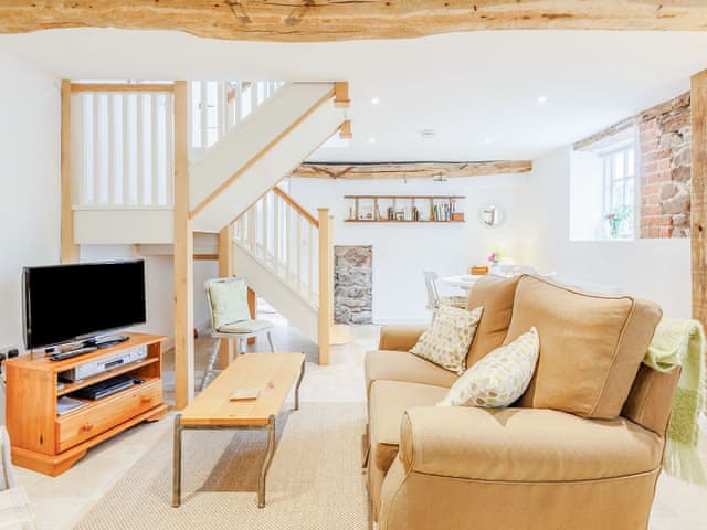 Open plan living space | The Old Milking Parlour, Asterton