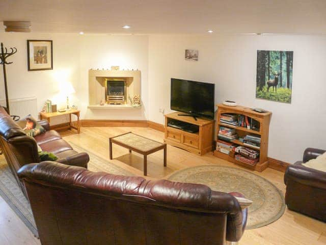 Lounge with room for everyone, playing games, watching TV or just relaxing | Hollin Bank Cottage, Salterforth, near Barnoldswick