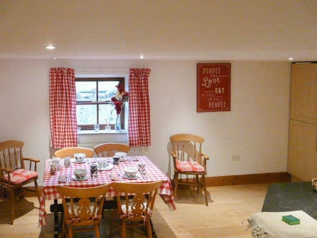 relax and eat at the end of a busy day | Hollin Bank Cottage, Salterforth, near Barnoldswick