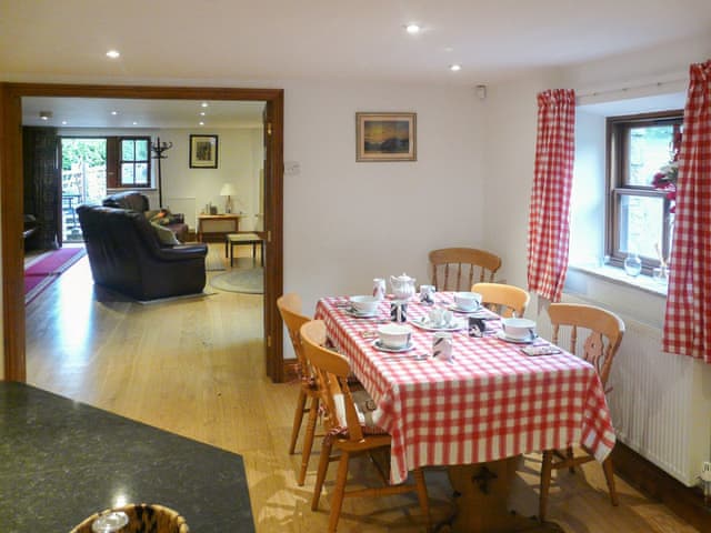 Plenty of room for everyone in the large dining kitchen | Hollin Bank Cottage, Salterforth, near Barnoldswick