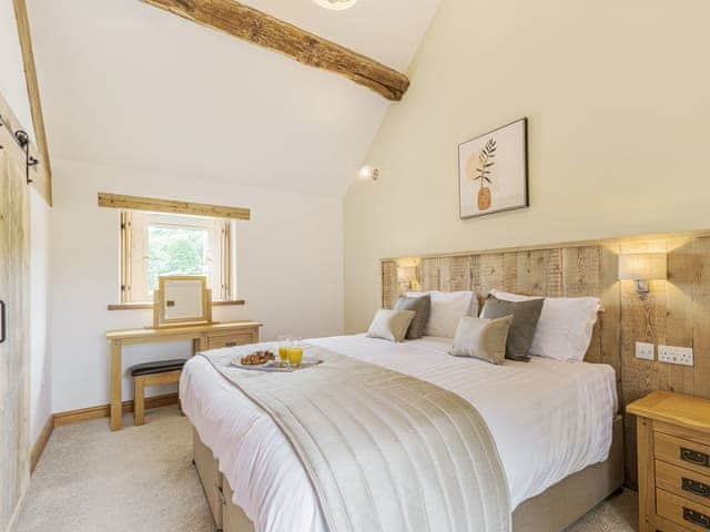 Double bedroom | Riverside Dairy - Carr View Farm, Thornhill, Hope Valley