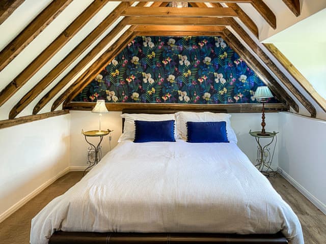 Double bedroom | The Old Thatched Cottage, St Michaels, near Tenterden