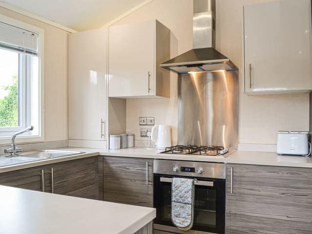 Kitchen area | Jasmine Lodge, Wilberfoss, near Claxton