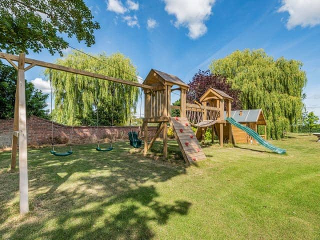 Children&rsquo;s play area | Edlington Hall Cottage, Edlington