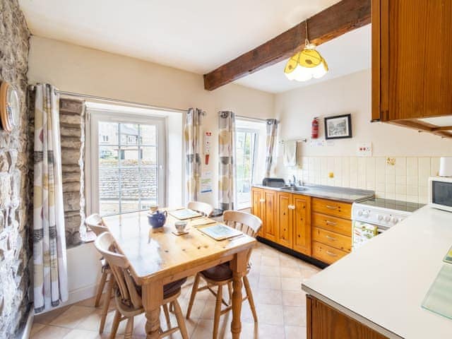 Kitchen area | Waters Edge Apartment, West Burton, near Aysgarth