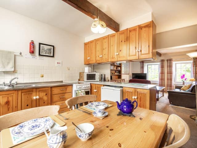 Kitchen area | Waters Edge Apartment, West Burton, near Aysgarth