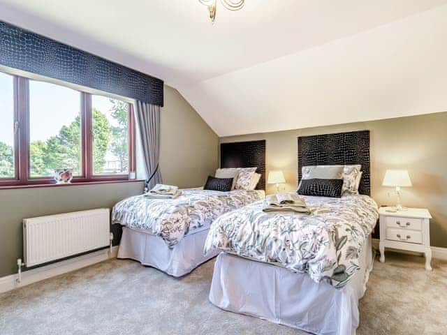 Twin bedroom | The Hawthorns, Ottringham, near Withernsea